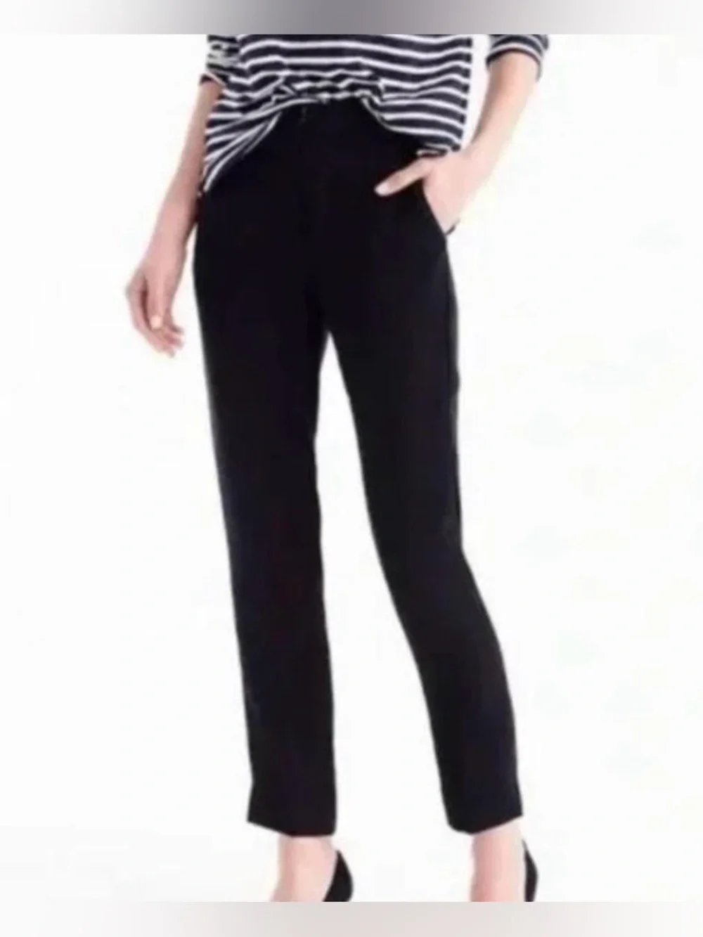J Crew Paley Favorite Fit Wool Blend Pant — Tollegno 1900